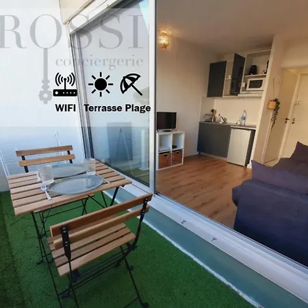 Suite Thalassa 1Ere Ligne Plages Du Couchant Wifi - Rossiconciergerie - Linge Inclus La Grande-Motte Exterior photo